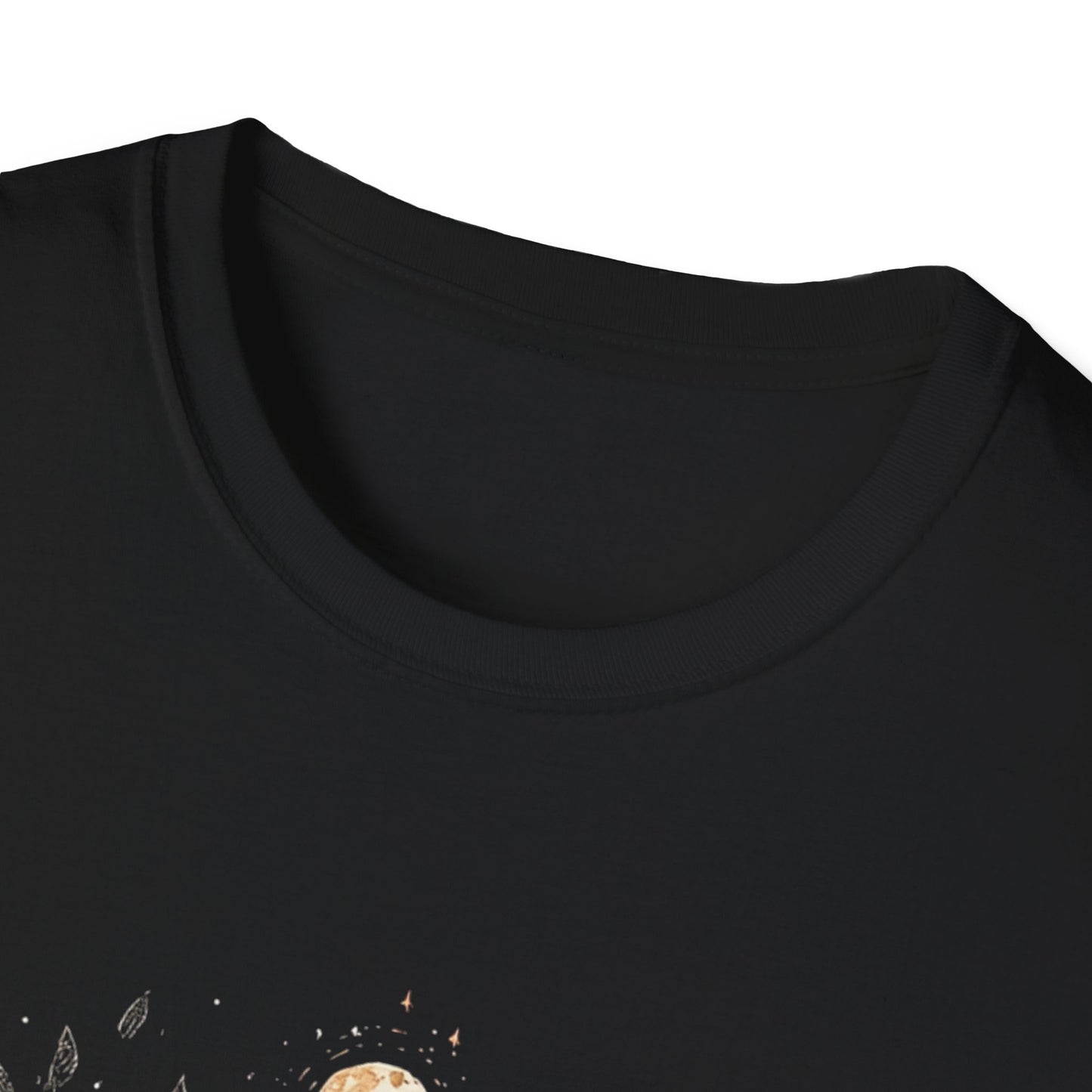 Celestial Moon Floral Woman T-Shirt