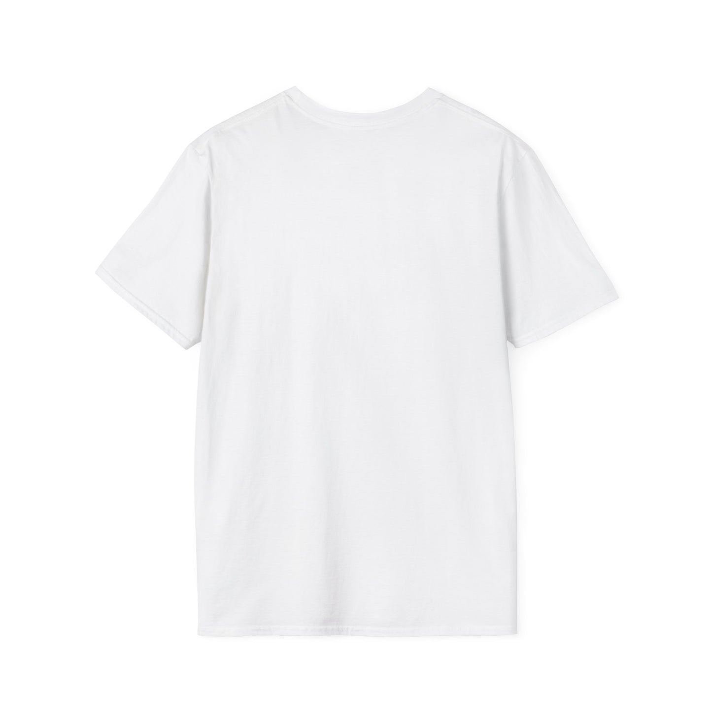 Black Cat Floral Unisex Softstyle T-Shirt