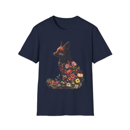Floral Fox Celestial Cottage T-Shirt