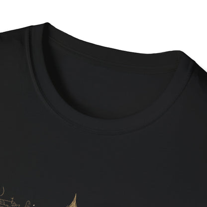 Celestial Sun and Moon Mystical Cosmic Astrology T-Shirt