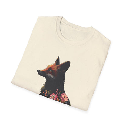 Floral Fox Celestial Cottage T-Shirt