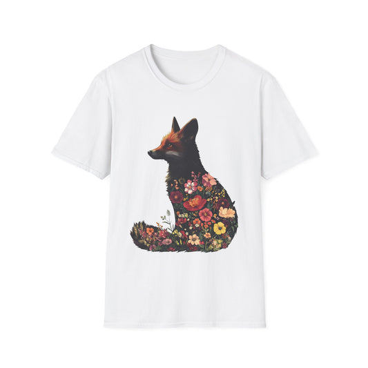Floral Fox Celestial Cottage T-Shirt