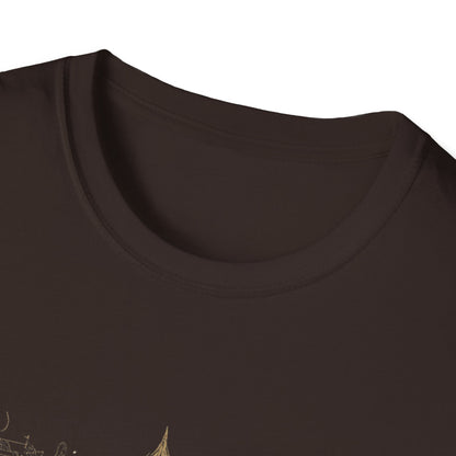 Celestial Sun and Moon Mystical Cosmic Astrology T-Shirt