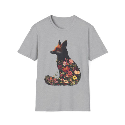 Floral Fox Celestial Cottage T-Shirt