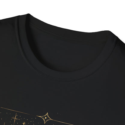 Celestial Moonlit Floral vintage T-Shirt
