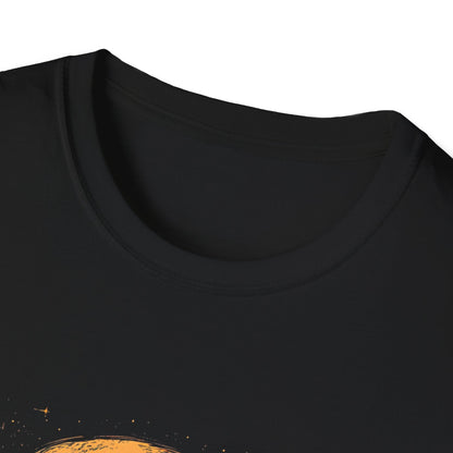 Celestial Moonlit Dreams Half Moon Reflect T-Shirt