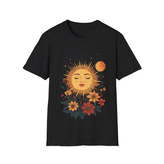 Astrology Bohemian Sun Celestial T-Shirt