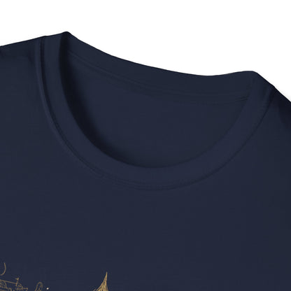 Celestial Sun and Moon Mystical Cosmic Astrology T-Shirt