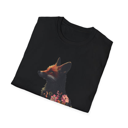 Floral Fox Celestial Cottage T-Shirt