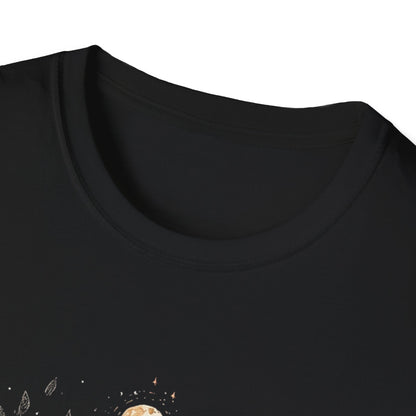 Celestial Moon Floral Woman T-Shirt