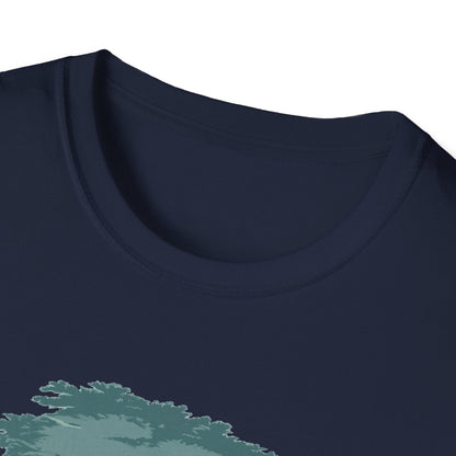 Bigfoot and Alien Campfire T-Shirt