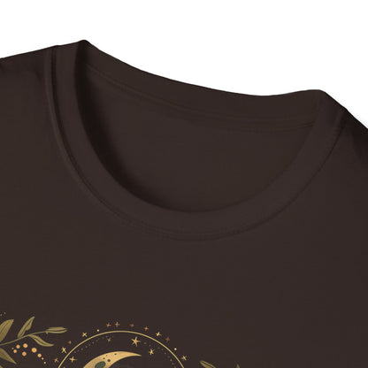 Celestial Butterfly Bohemian Floral T-Shirt