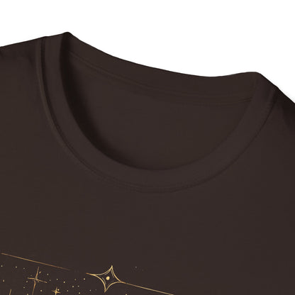 Celestial Moonlit Floral vintage T-Shirt