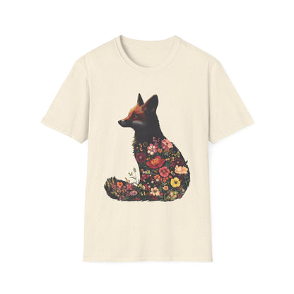 Floral Fox Celestial Cottage T-Shirt