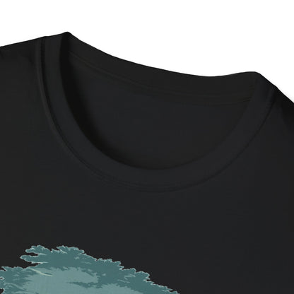 Bigfoot and Alien Campfire T-Shirt